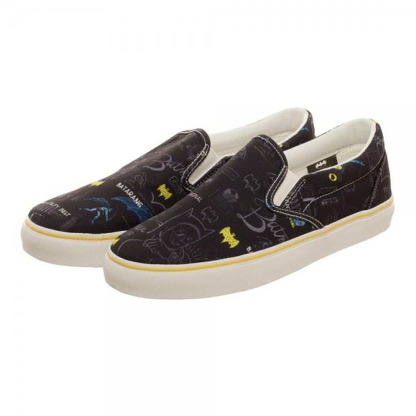 Batman Gear Unisex Dek Shoes, Black