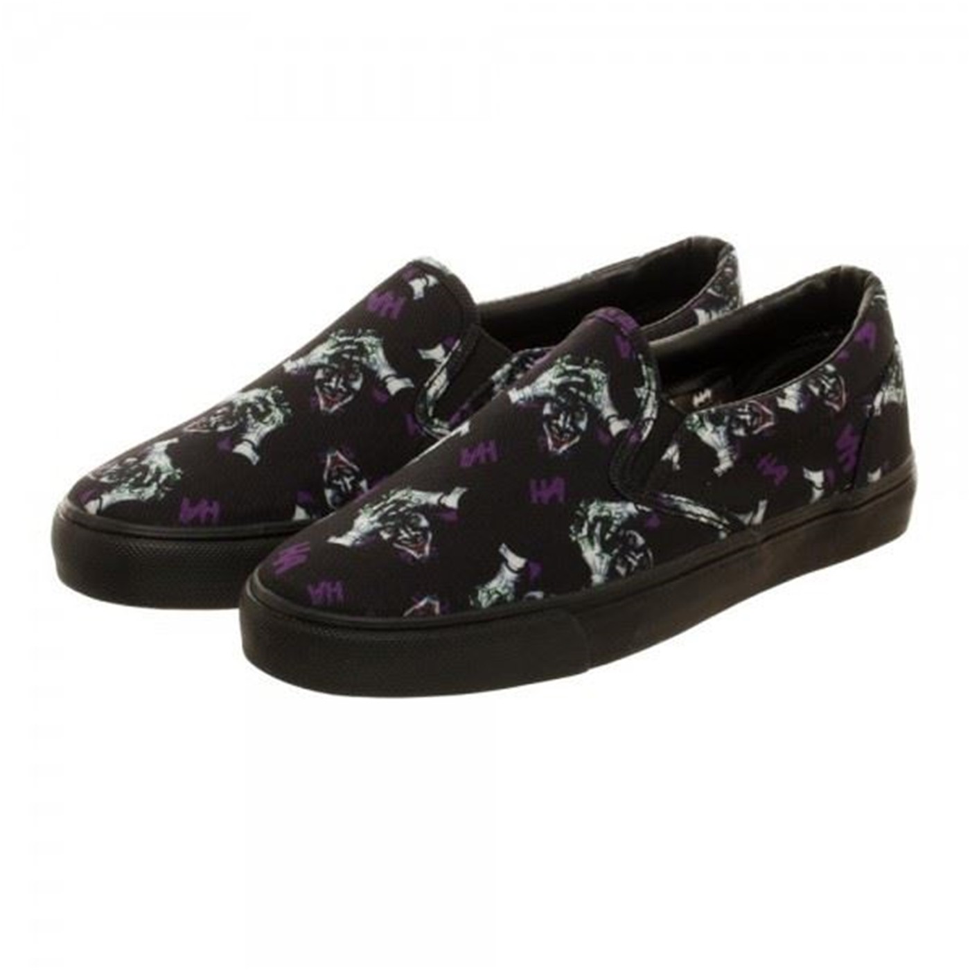 DC Comics Joker Unisex Dek Shoes, Black