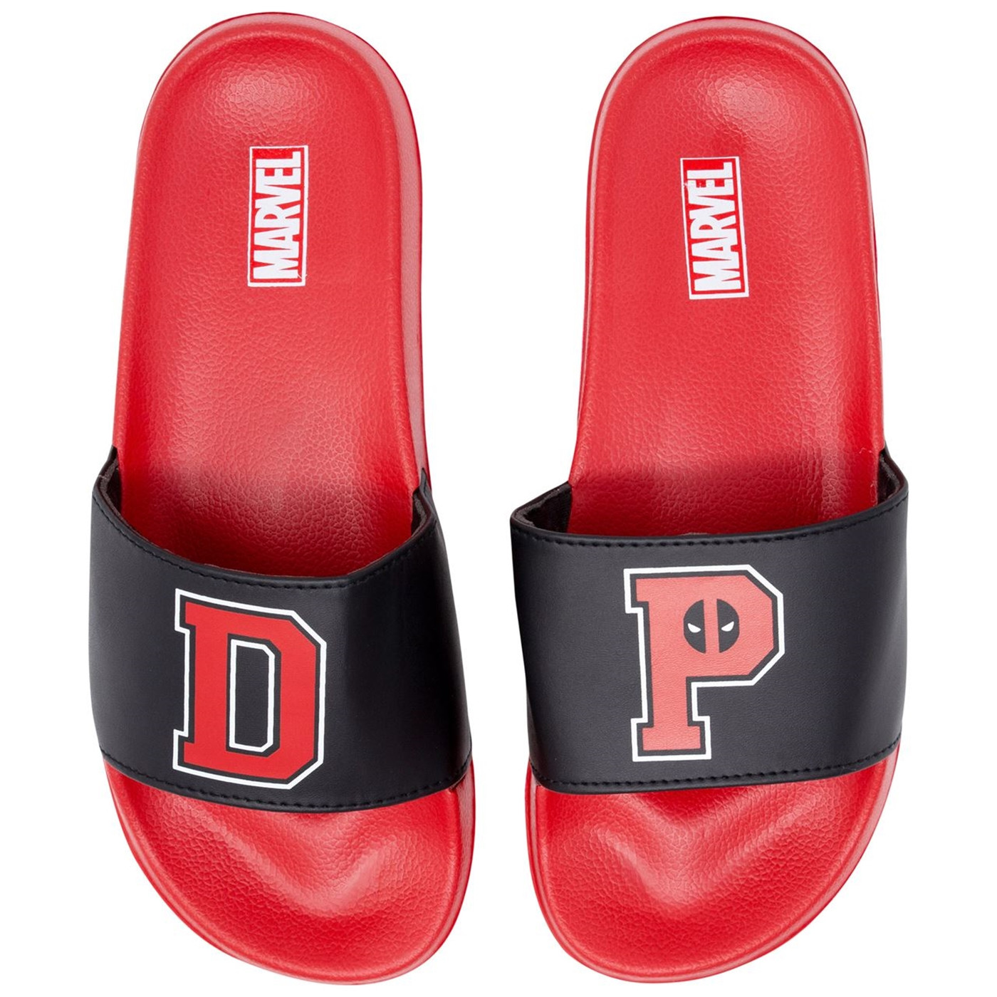 Deadpool Varsity Slippers, Red