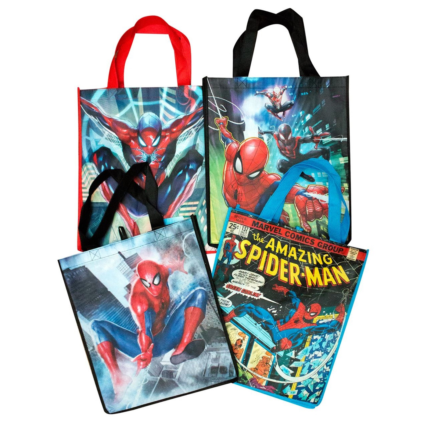 Spider-Man Tote Bag 1 of 4, Blue