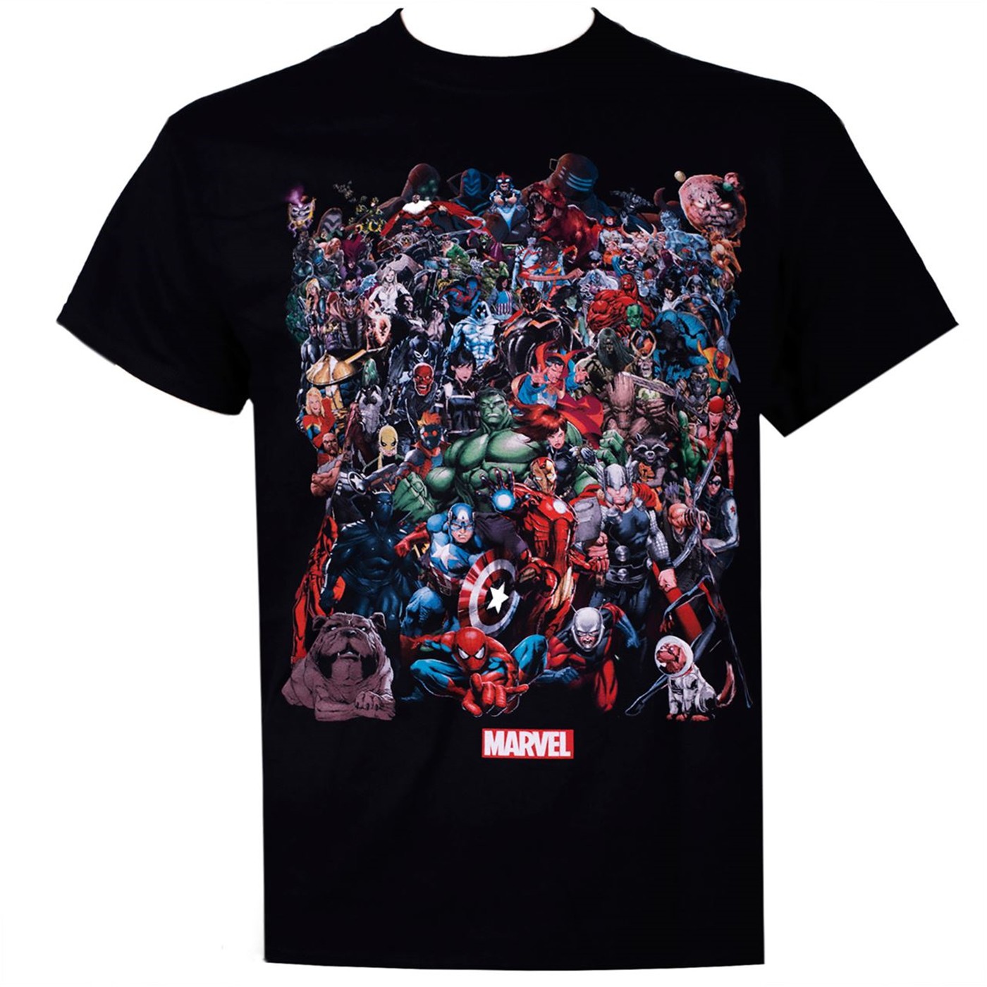 Marvel Universe Black Men's TShirt