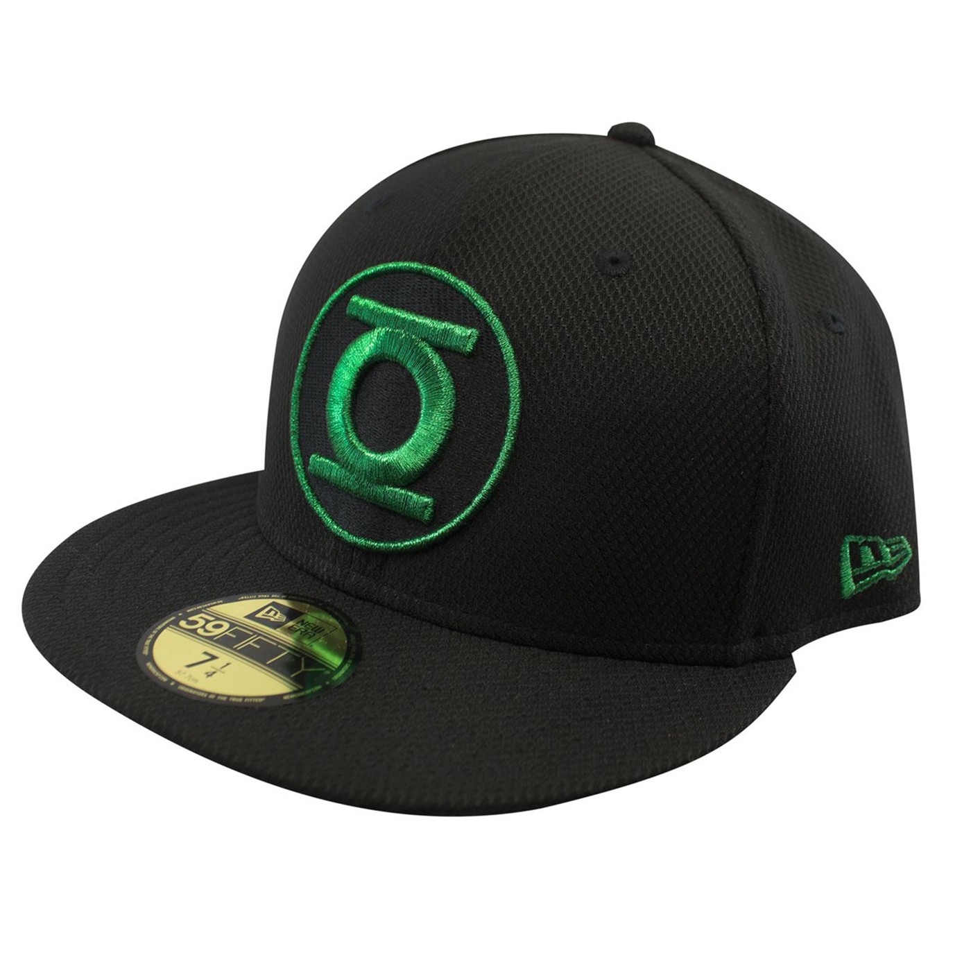 Green Lantern Symbol 59Fifty Fitted Hat, Black