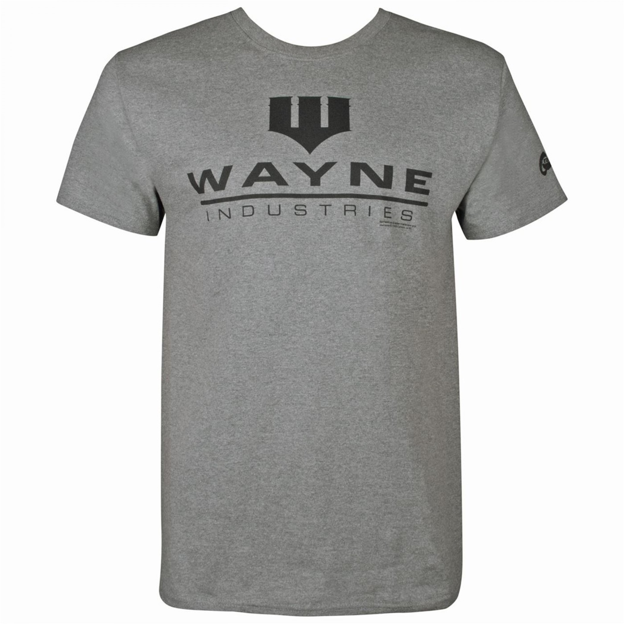 Batman Wayne Industries Men's T-Shirt, Grey