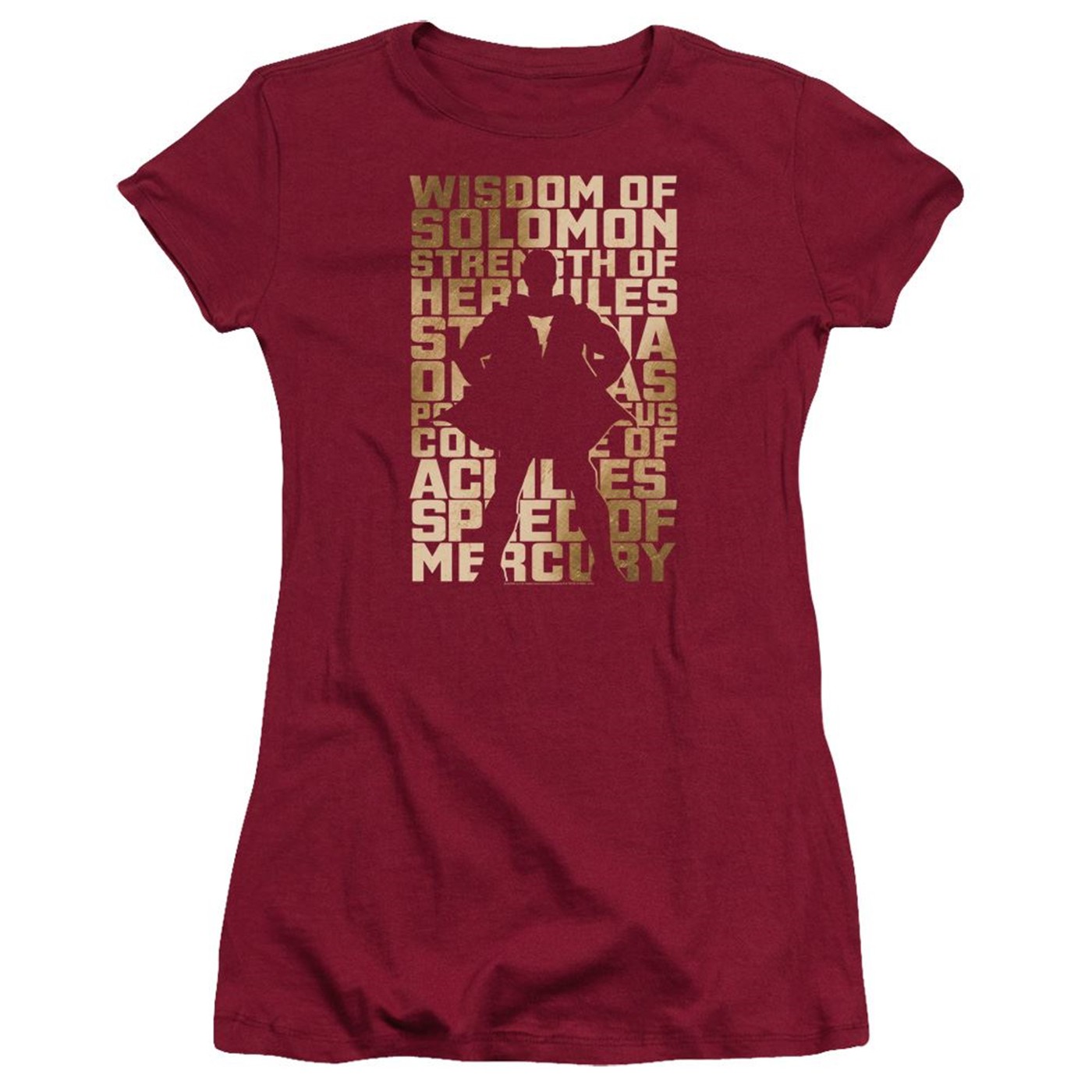 Shazam Movie Silhouette Women's T-Shirt