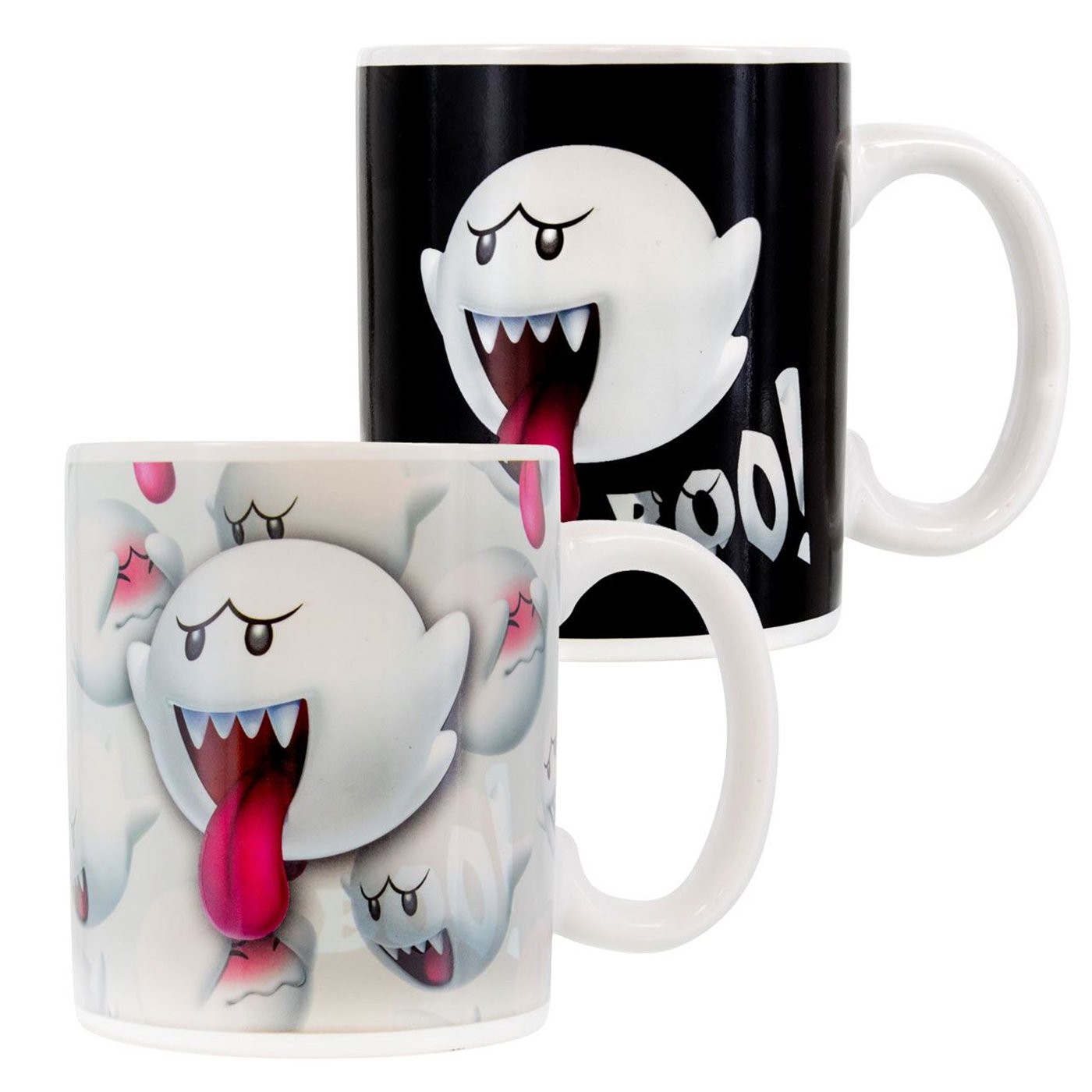 Super Mario BOO Heat Change Mug, Black