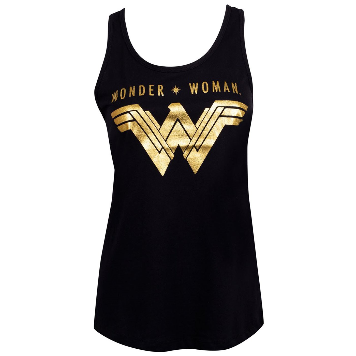Wonder Woman Logo Women's Tank Top, Black