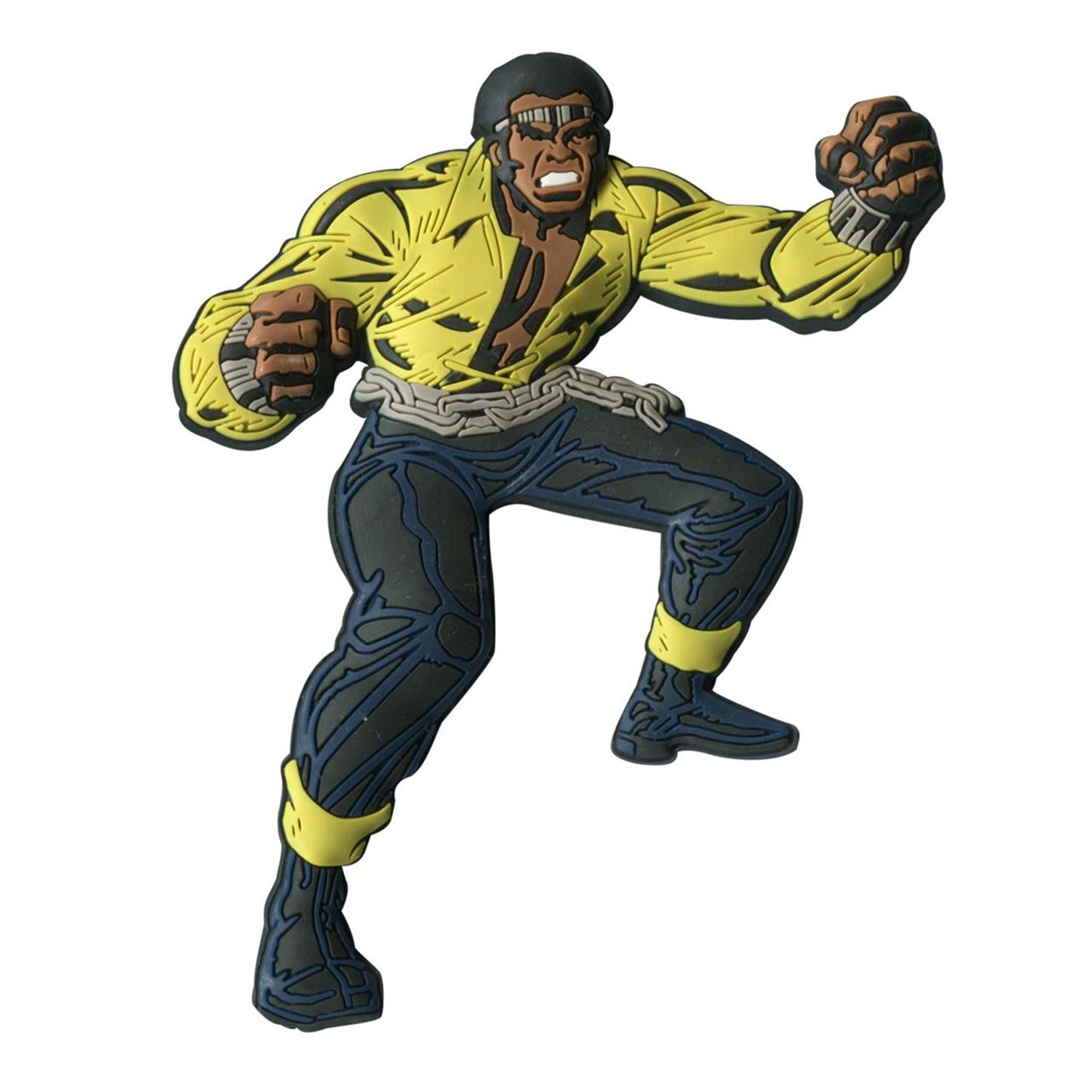 Power Man Character Magnet, Yellow