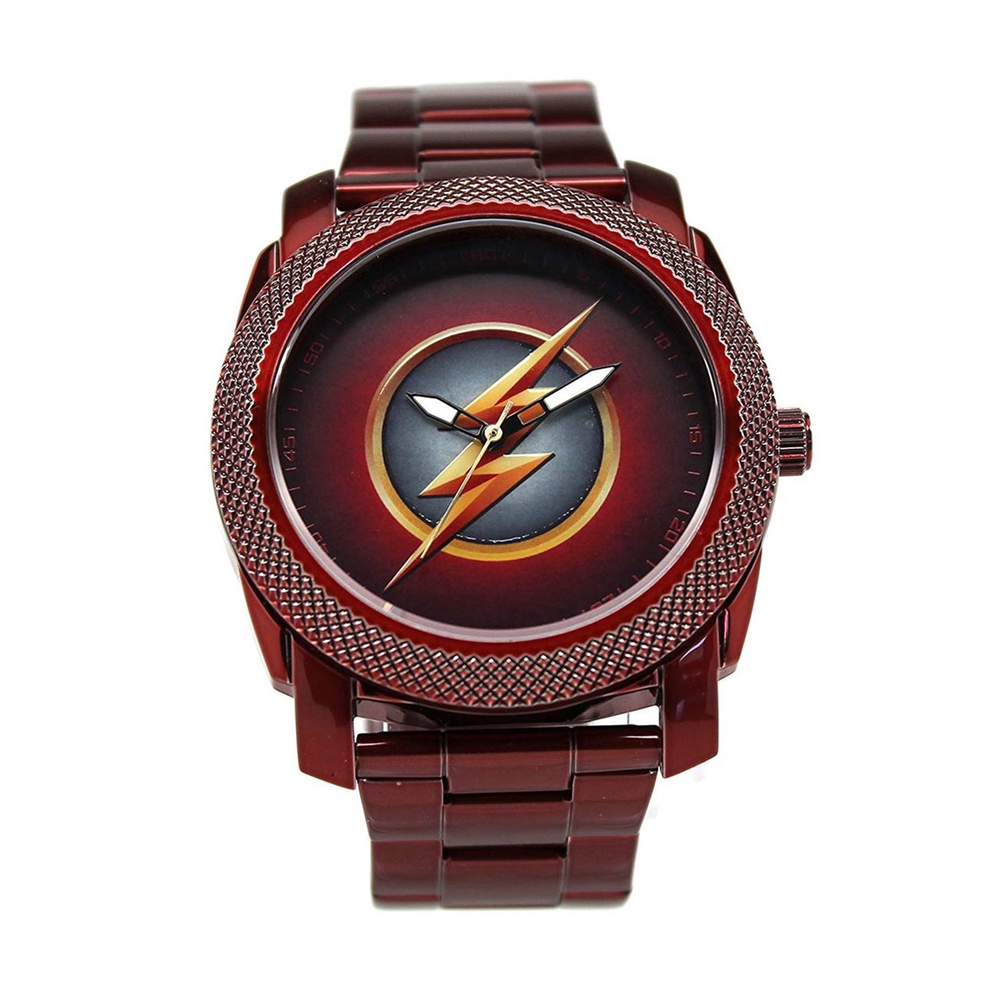 The Flash CW Stainless Steel Red Watch, Red