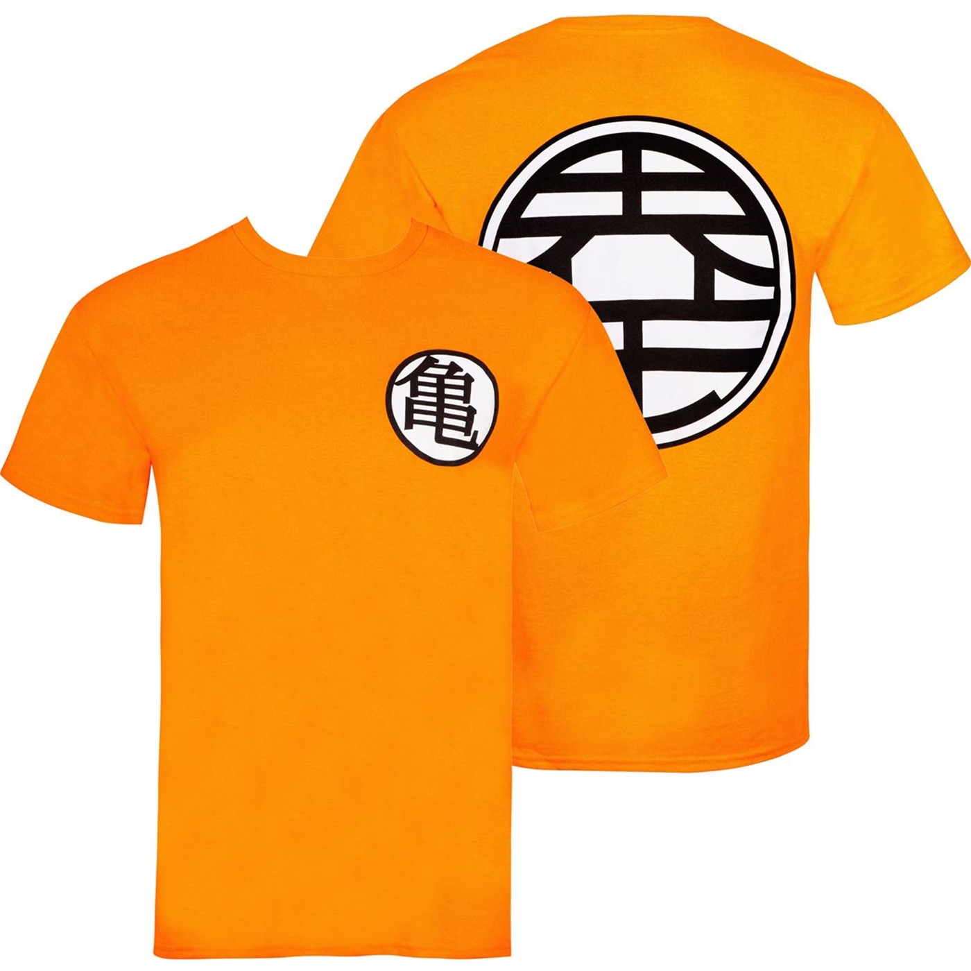Dragon Ball Z Kame Symbol Men's T-Shirt, Orange