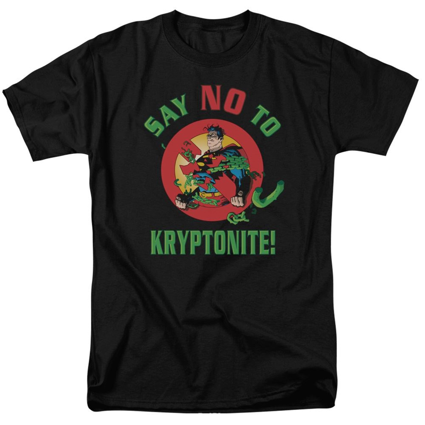 Superman Say NO to Kryptonite Men's T-Shirt