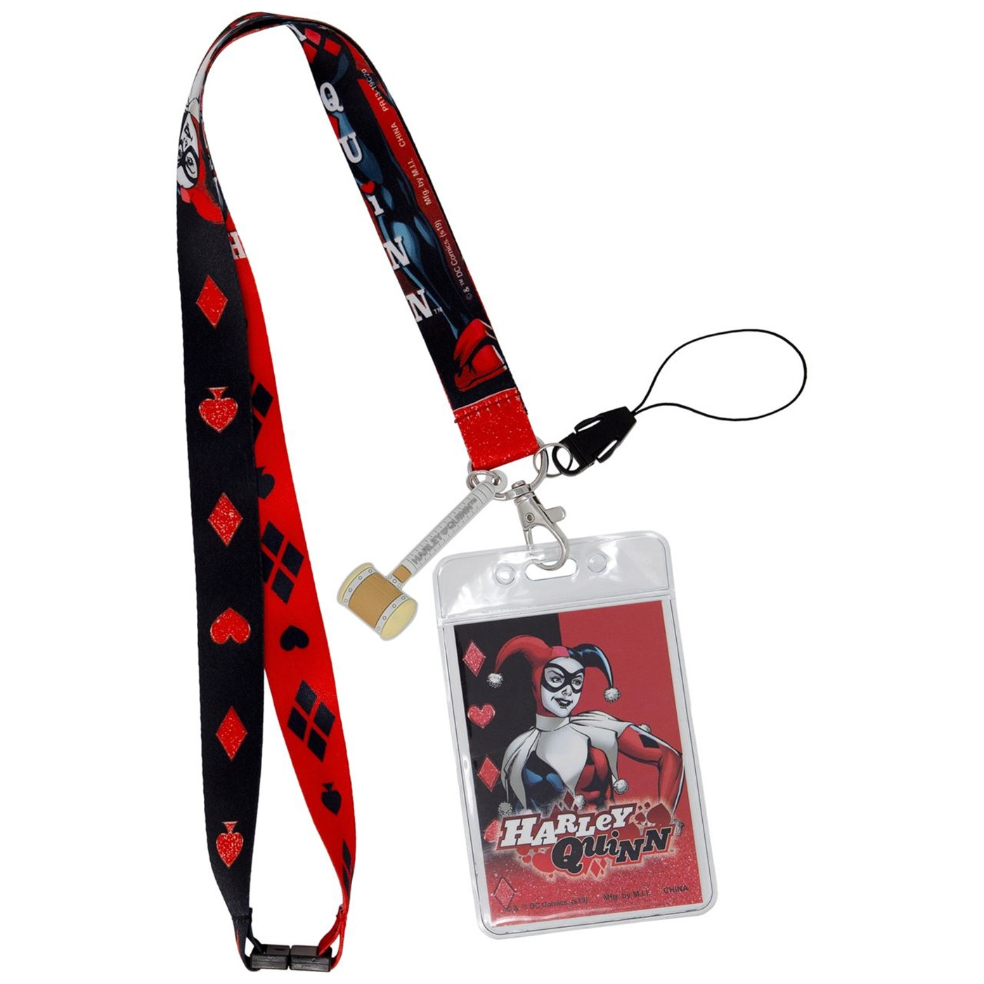 Harley Quinn Lanyard