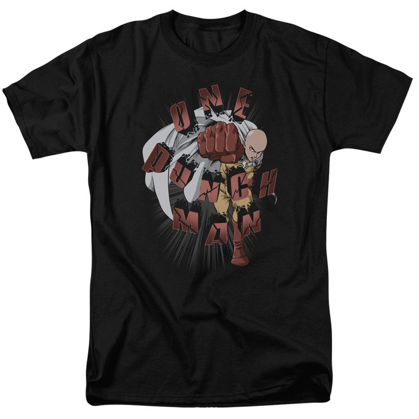 DROP One Punch Man Logo Black Men's T-Shirt