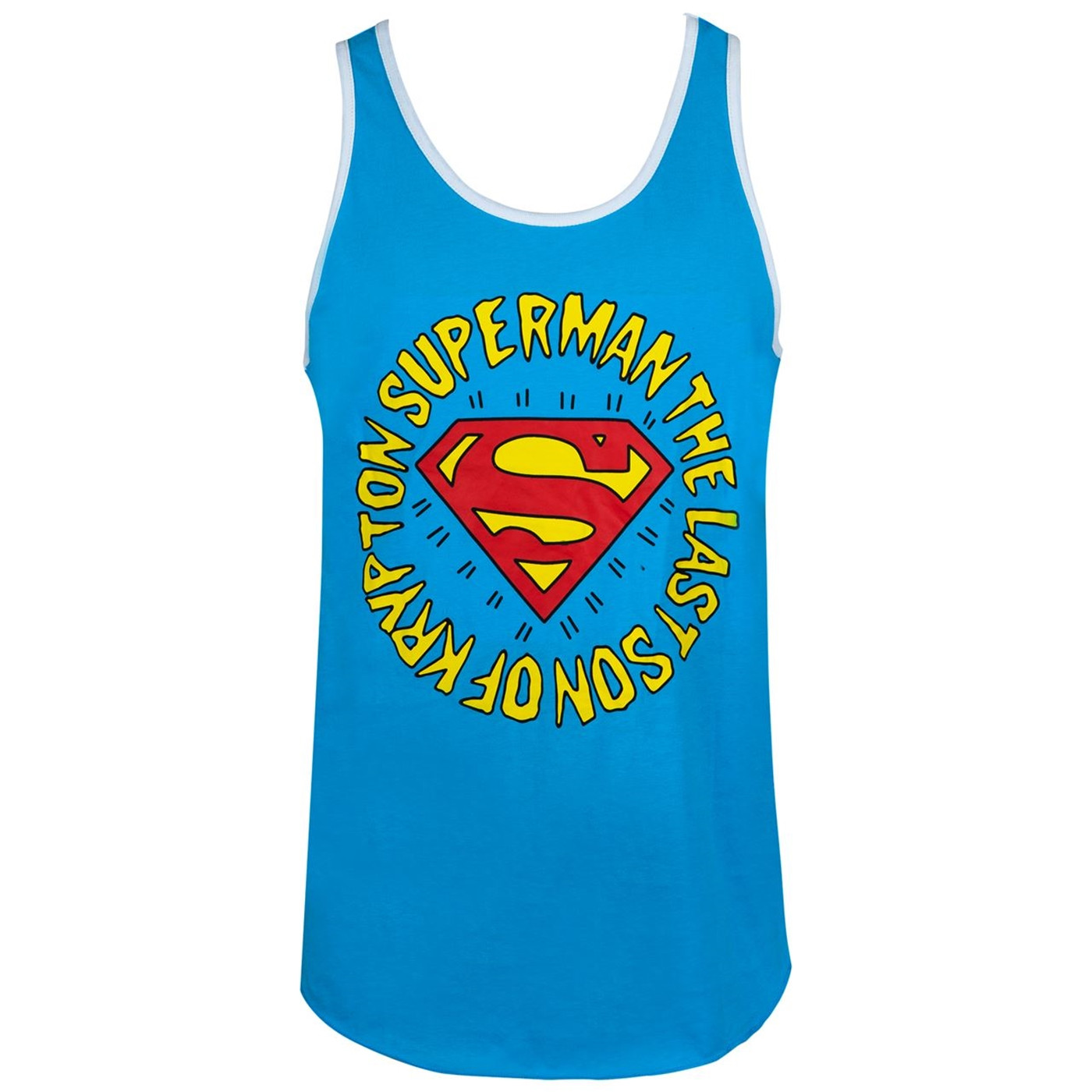 Superman Last Son of Krypton Ringer Tank
