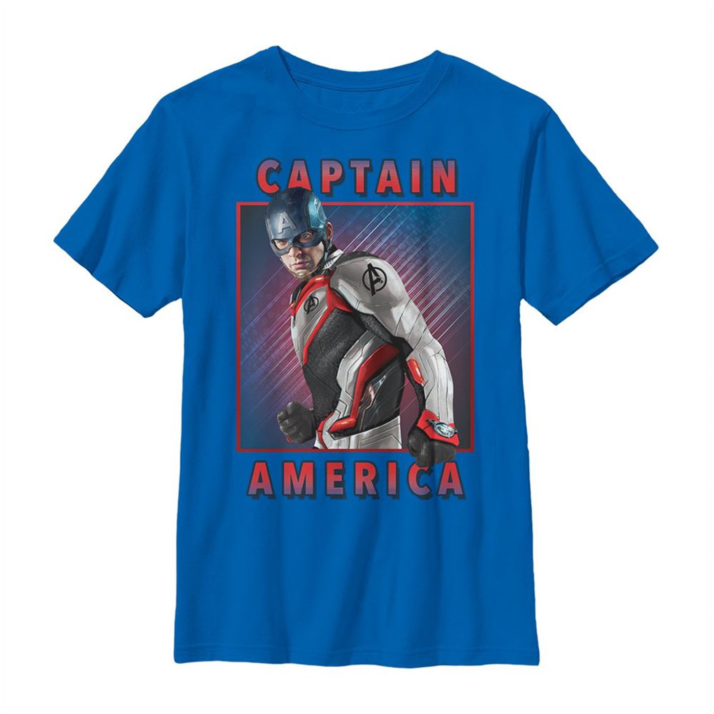 Marvel Avengers Logo T Shirt Infinity War Endgame Captain America Boy Youth Kids