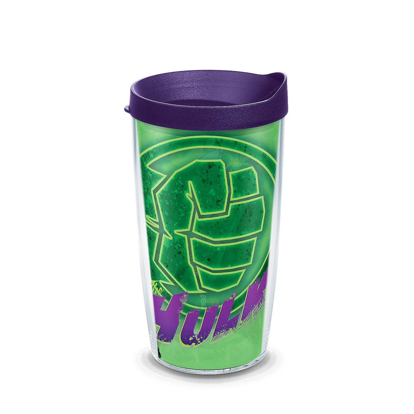 Hulk Wrap Tumbler With Travel Lid 16 oz Tervis® Tumbler, Green