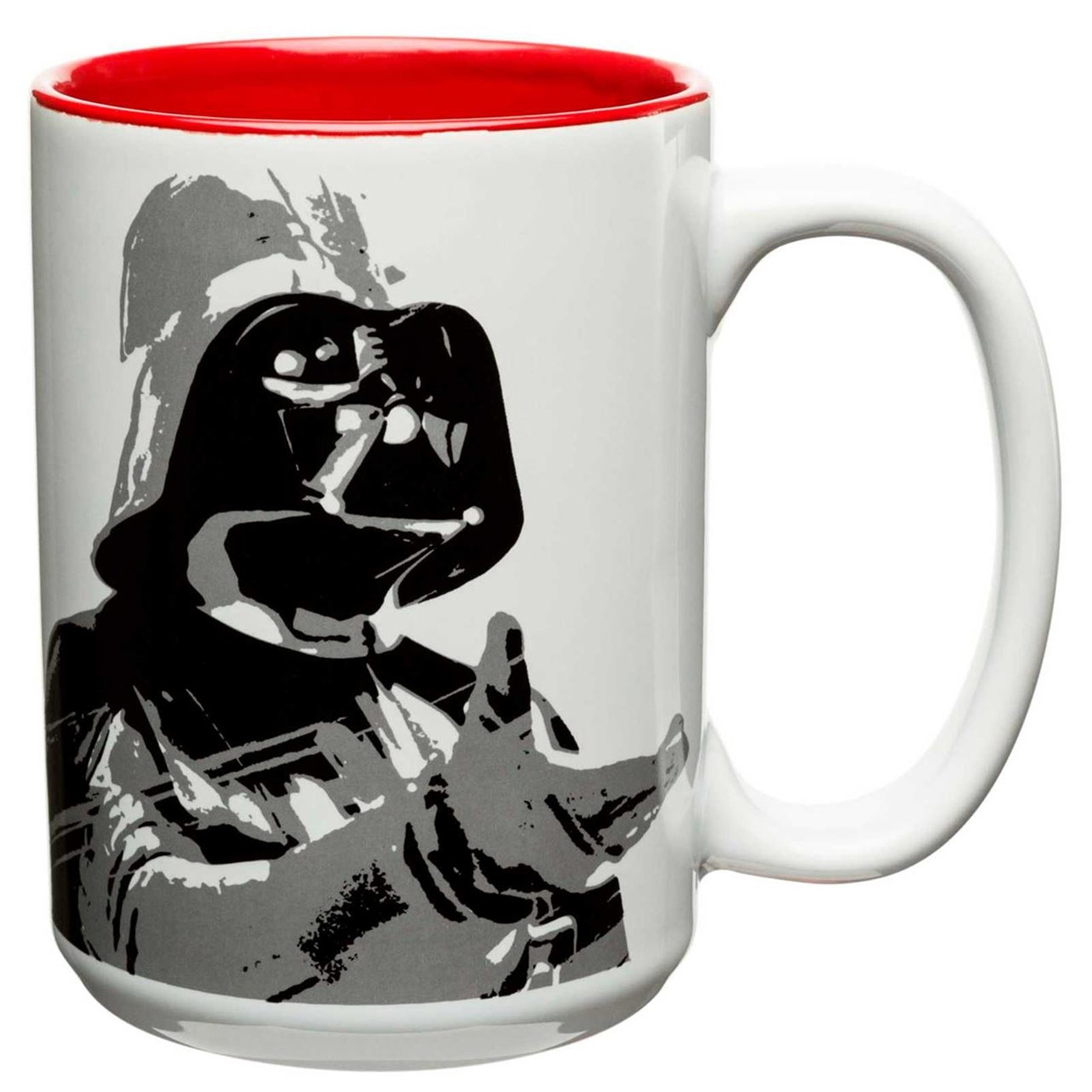 Darth Vader Classic Star Wars Large 15oz Coffee Mug, White