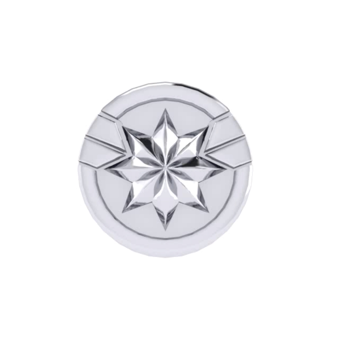 Captain Marvel Bead, Silver