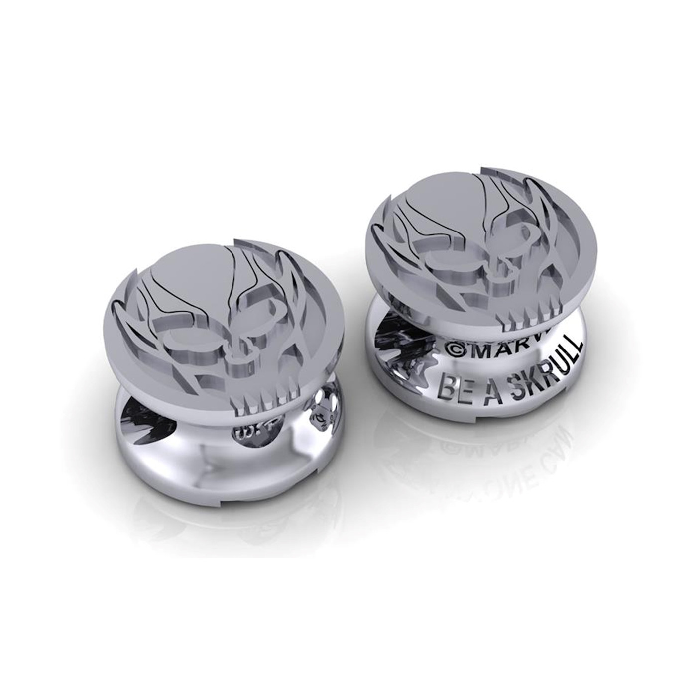 Skrull Bead, Silver