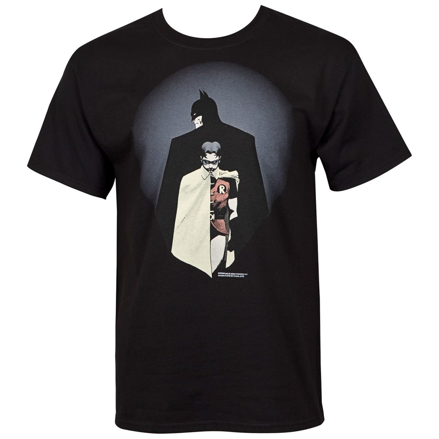 Robin in the Shadow of the Bat Men's T-Shirt, Black