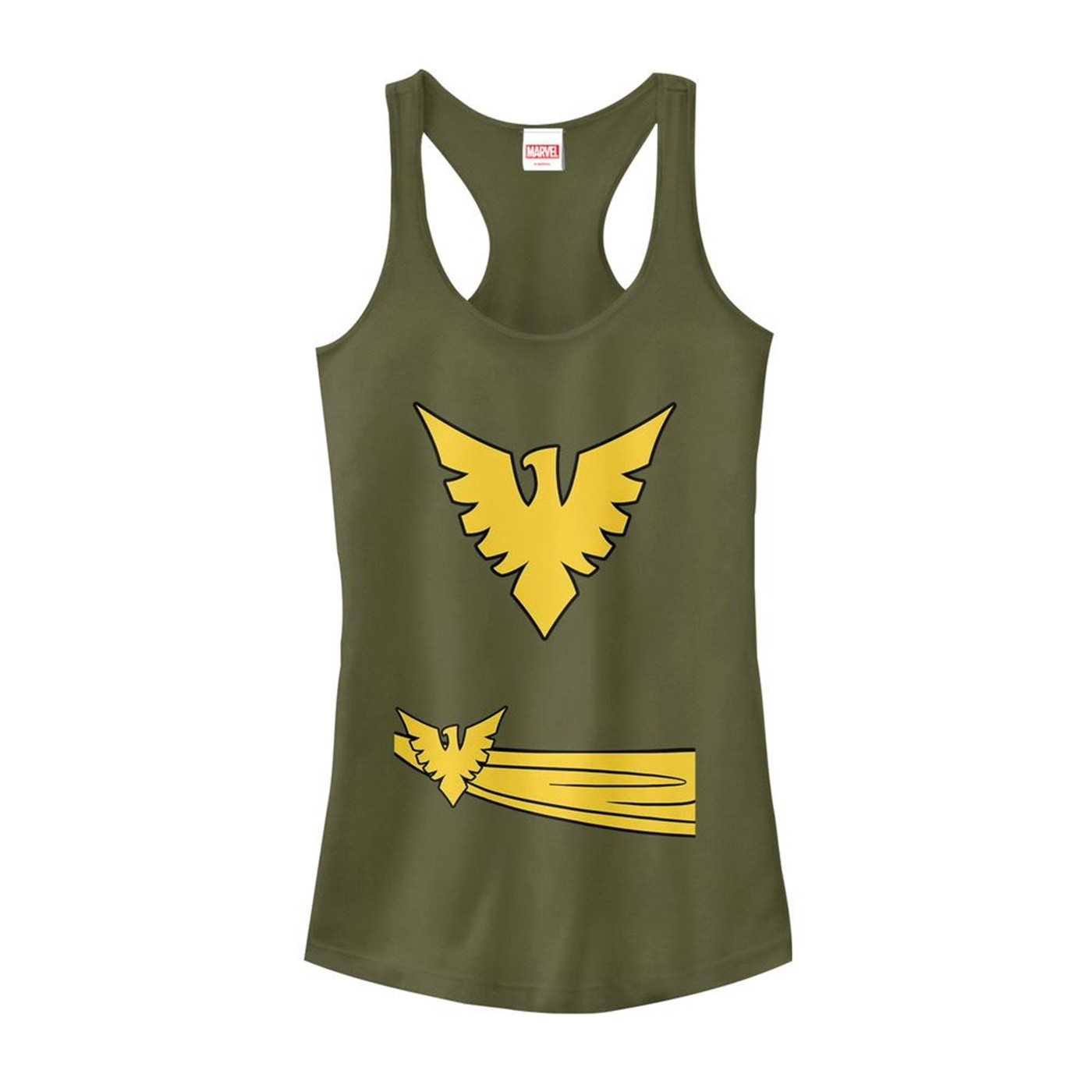X-Men Phoenix Costume Women's Tank Top, Green