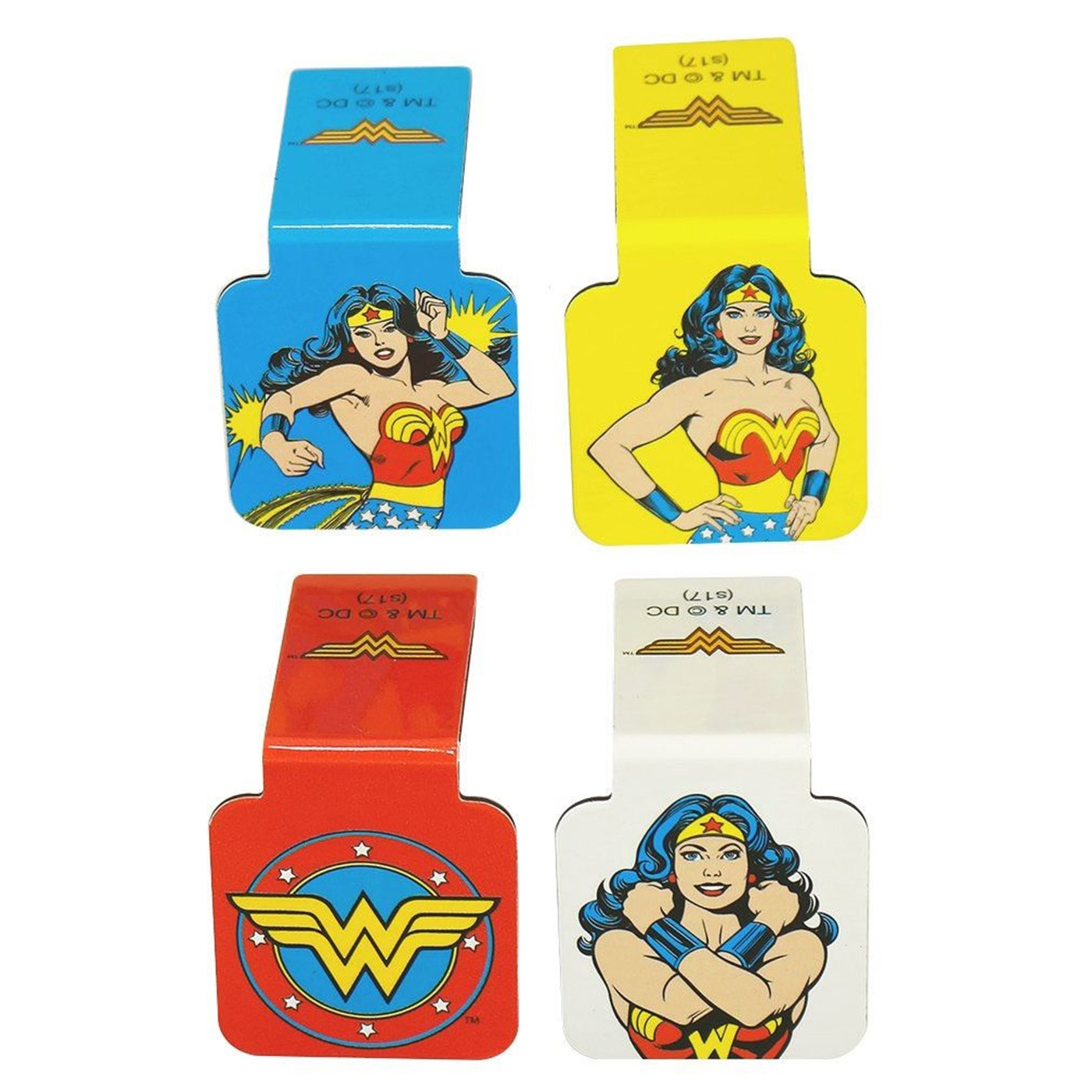 Wonder Woman Magnetic Bookmark Set, Red