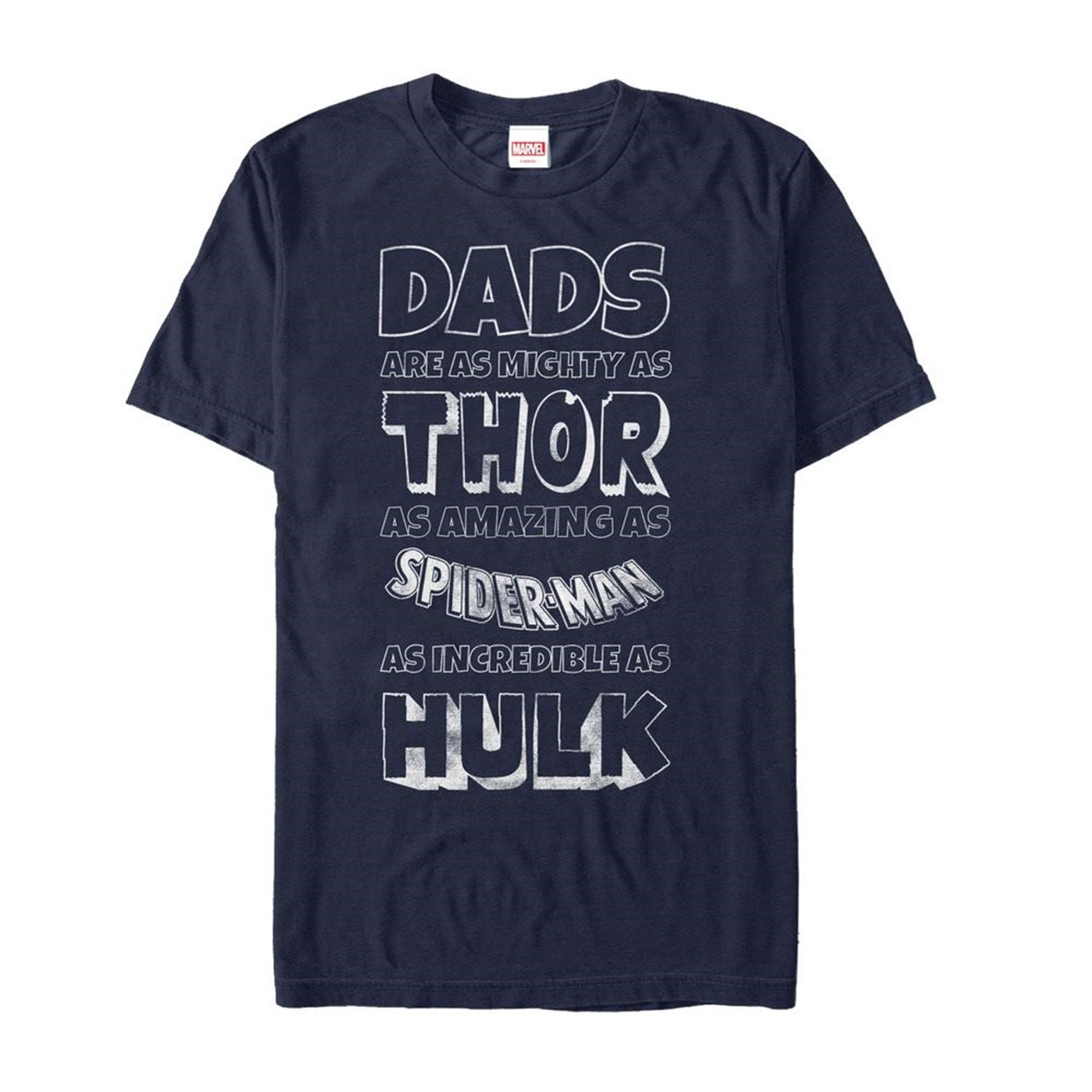 Father's Day Avengers Dad Traits T-Shirt