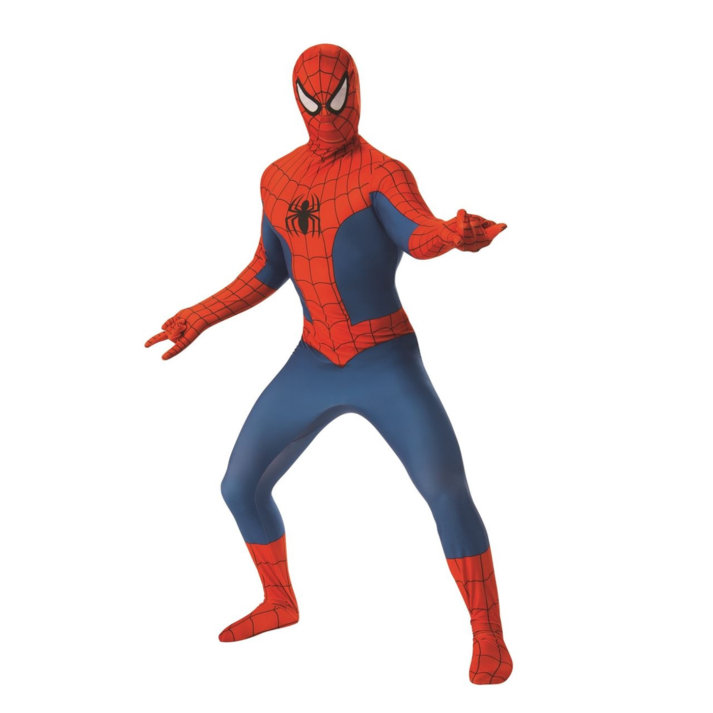 Spider-Man Latex Costume Suit, Red