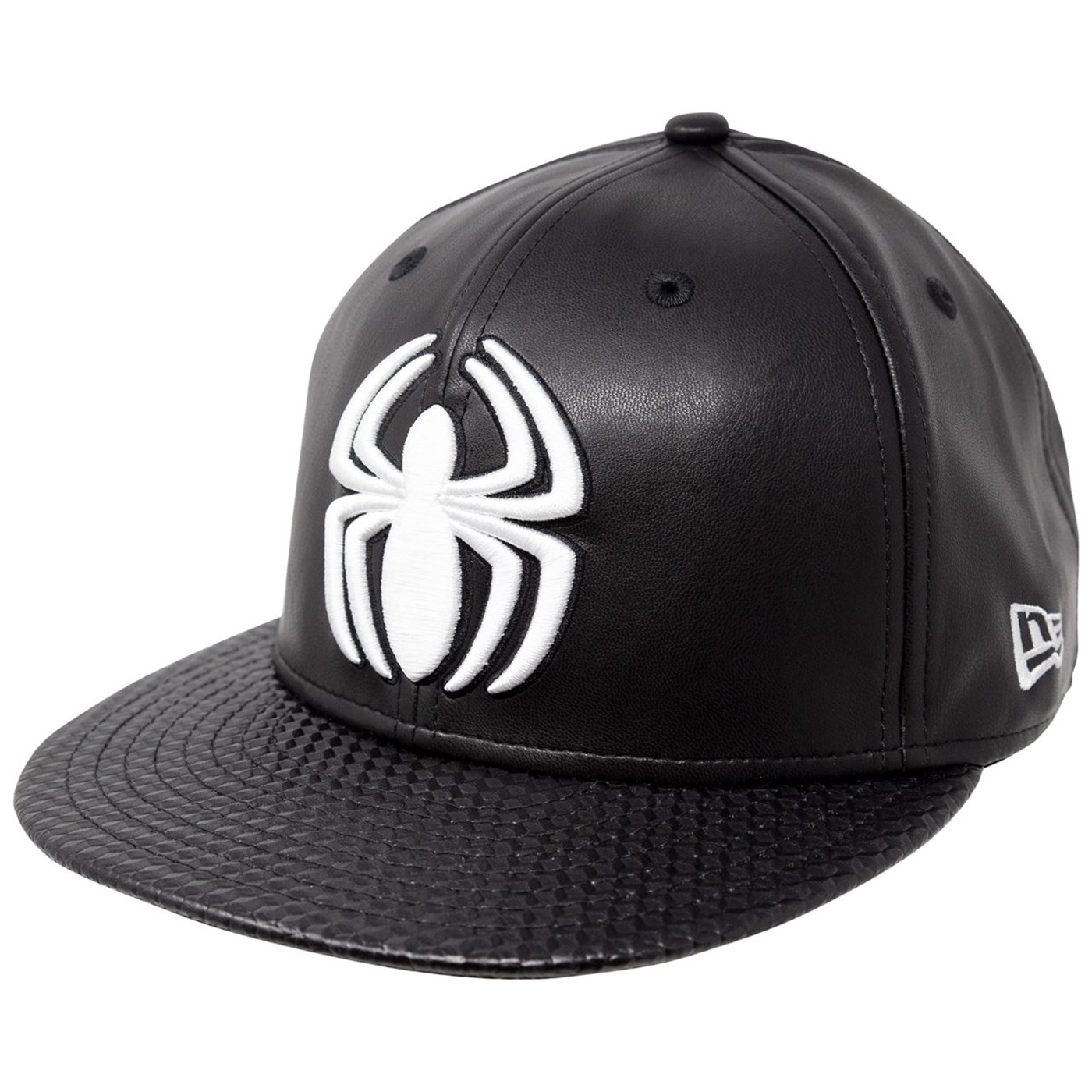 Spider-Man Stealth Suit Armor New Era 59Fifty Fitted Hat, Black