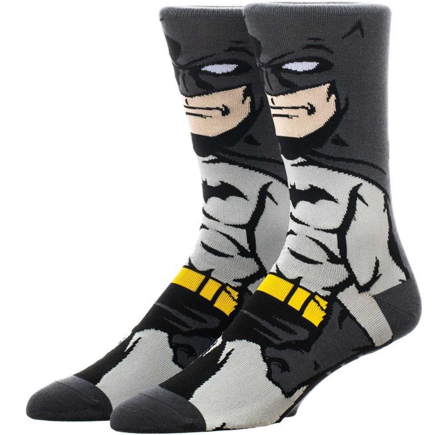 Batman Dark Knight 360 Character Crew Socks, Black