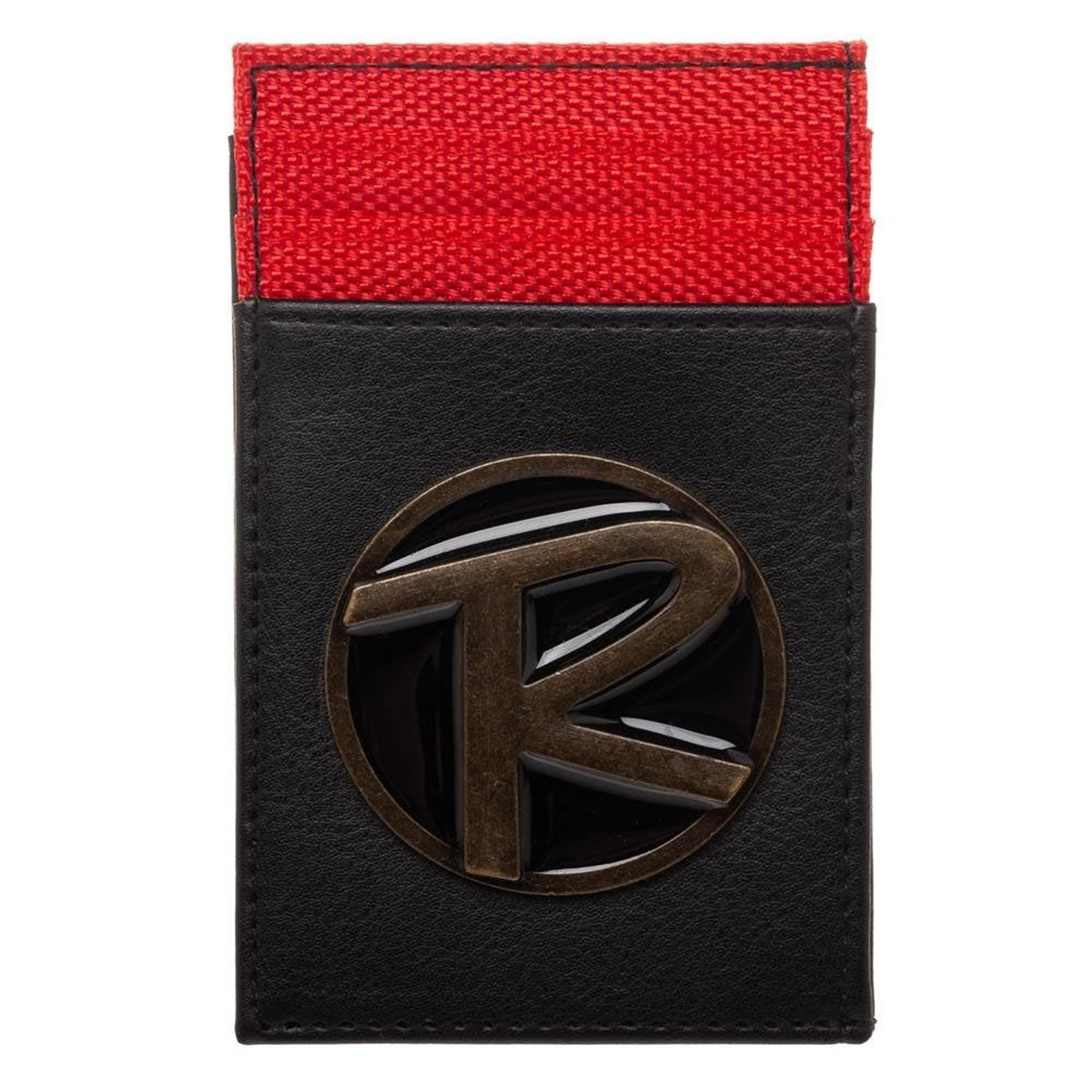 Robin Front Pocket Card Wallet, Black