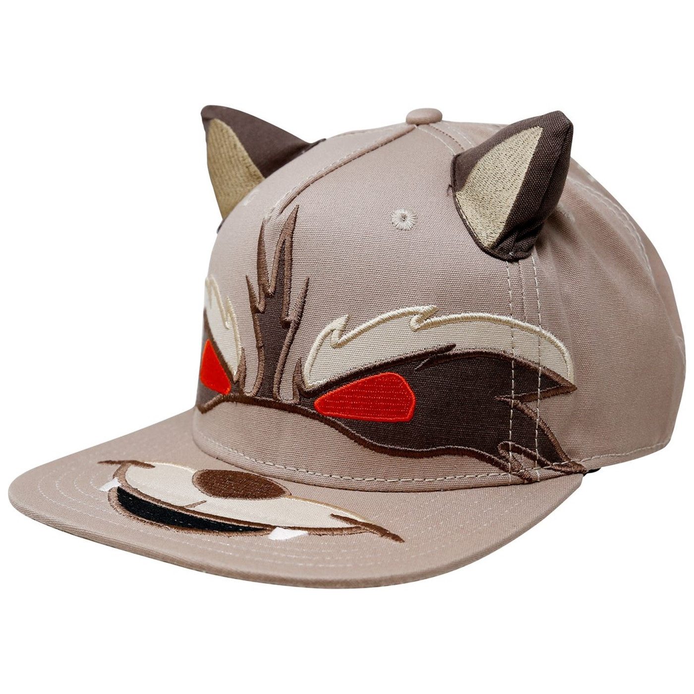 Guardians of the Galaxy Rocket Raccoon Big Face Hat, Beige