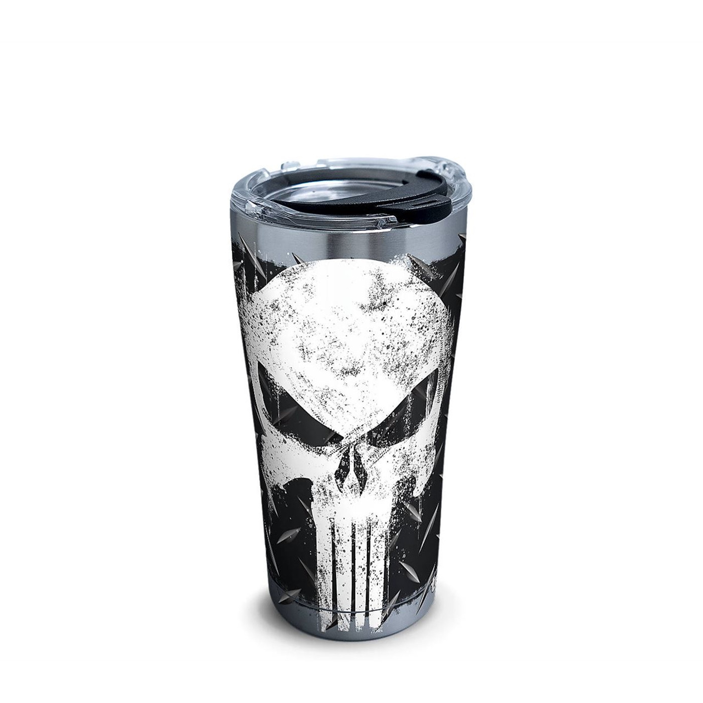 Punisher Stainless Steel Tervis® Travel Mug with Hammer Lid, Black