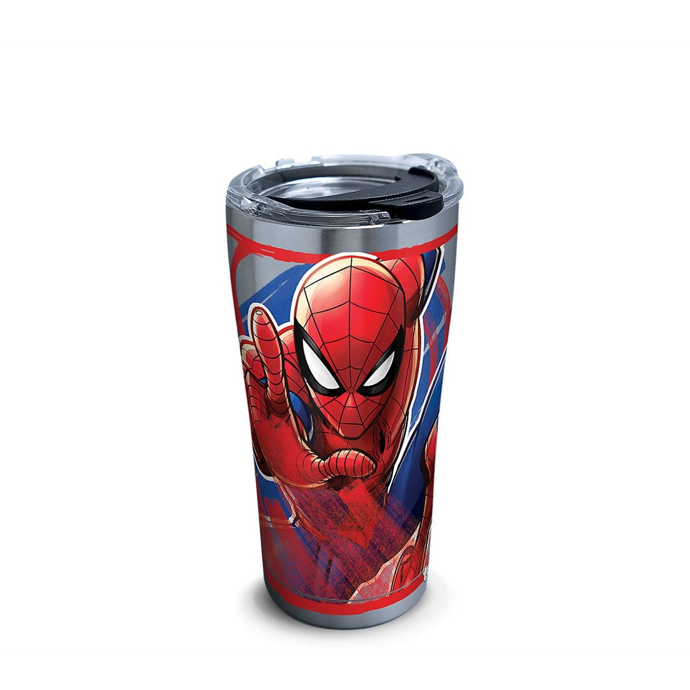 Spider-Man Iconic Stainless Steel Tervis™ Travel Mug With Hammer Lid, Red