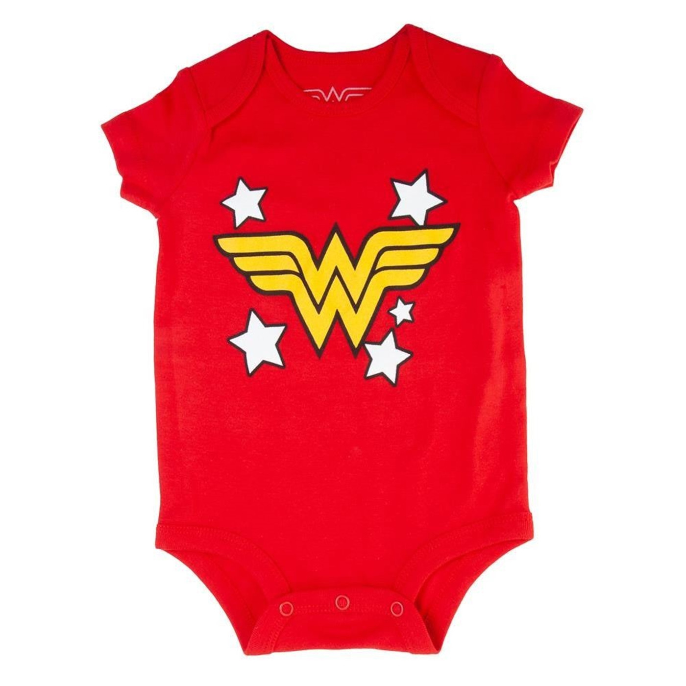 DC Comics Wonder Woman Logo Infant Bodysuit, Red