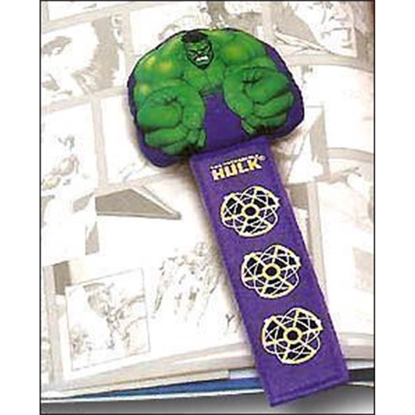 Hulk Plush Bookmark