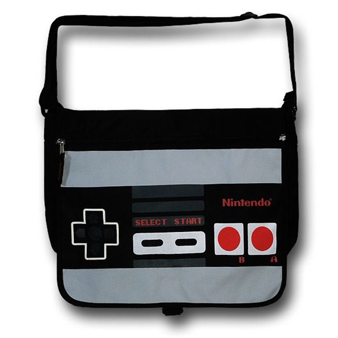 Nintendo Controller Messenger Bag, Black