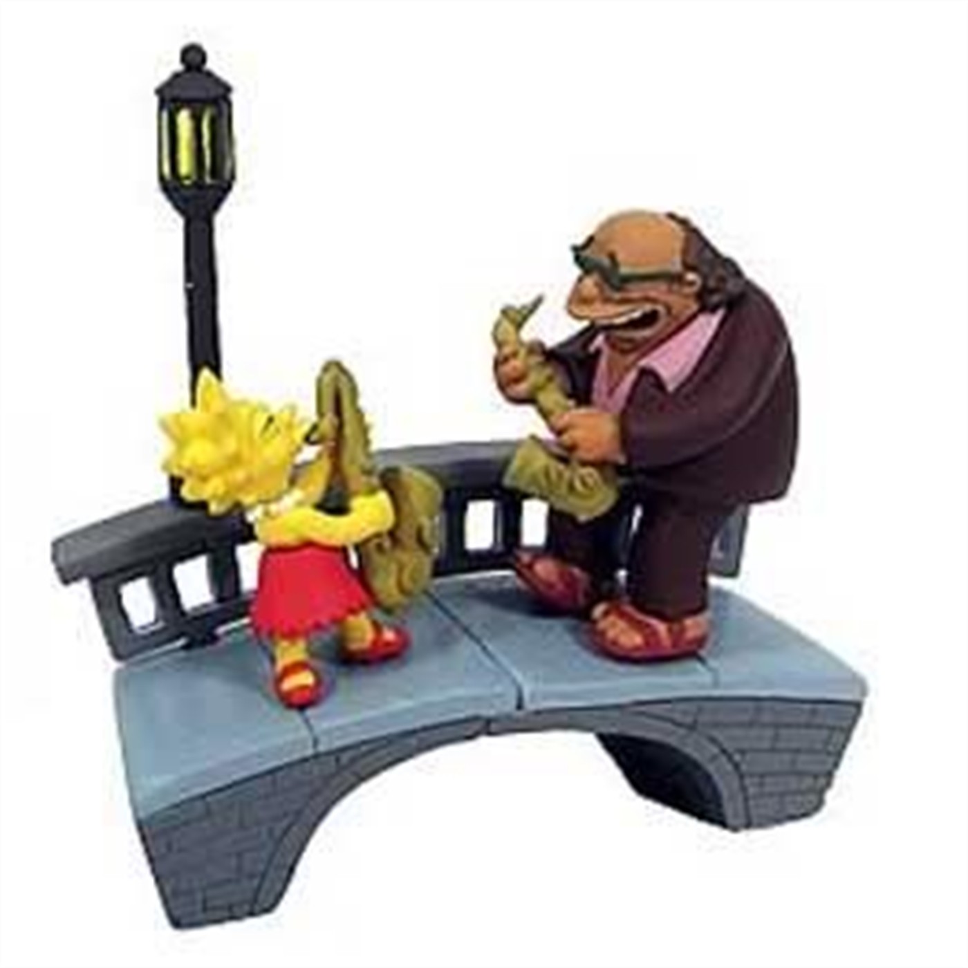 Simpsons Lisa & Bleeding Gums Bust Ups