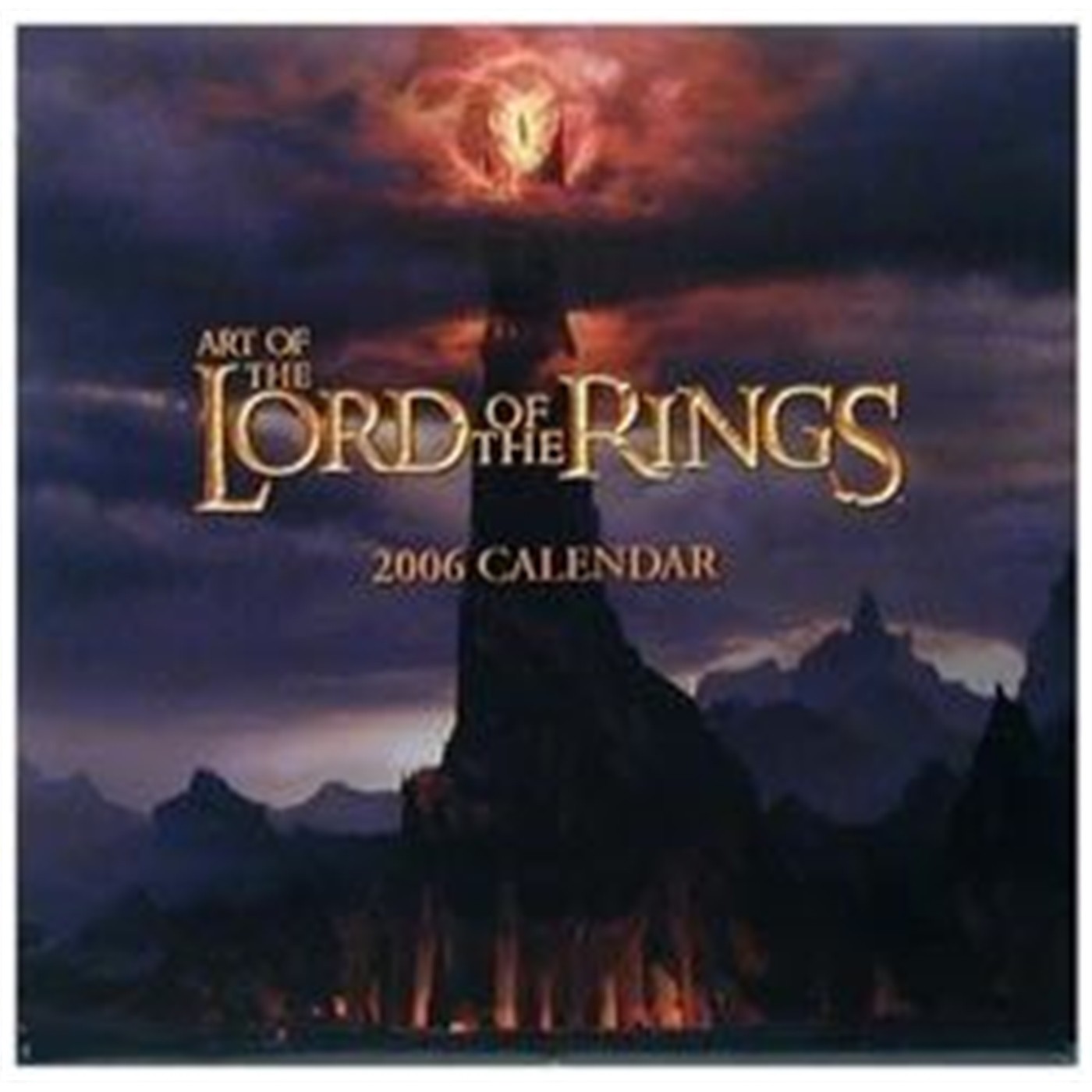 Lord Of The Rings 2006 Wall Calendar