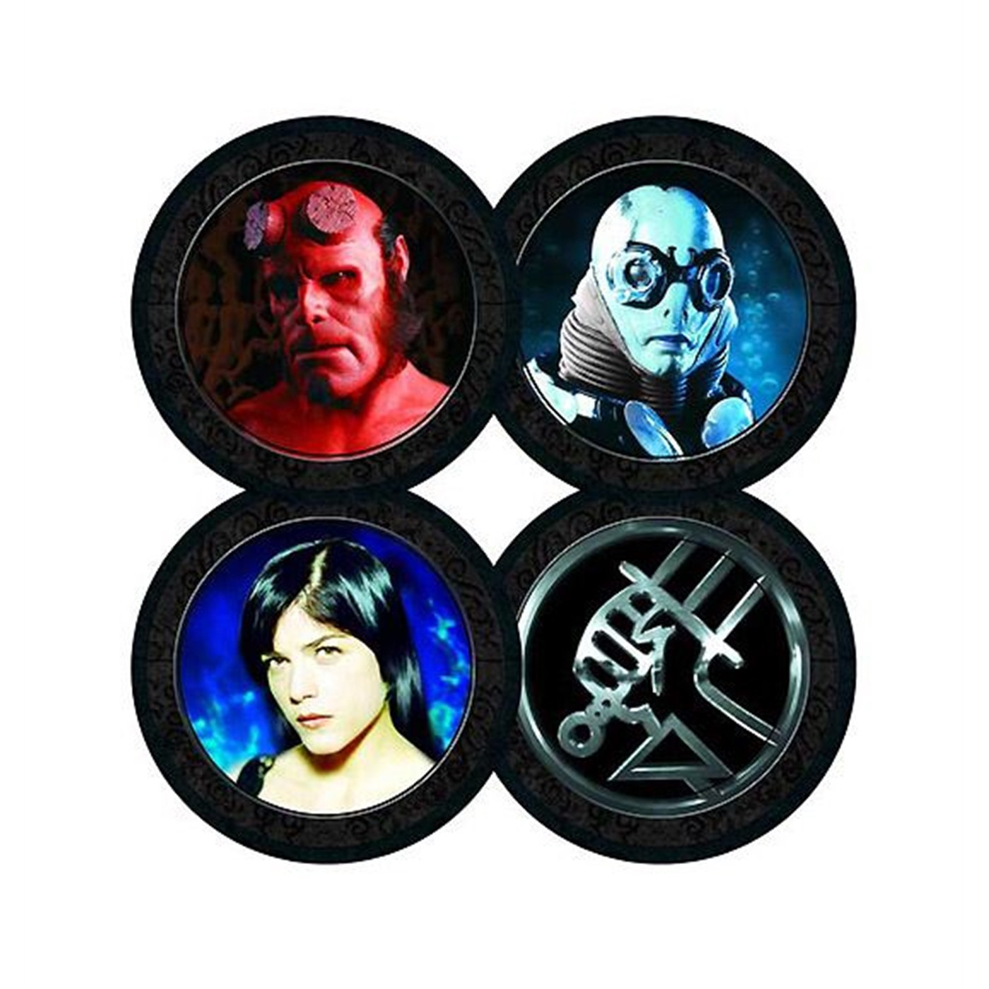 Hellboy Coaster Set