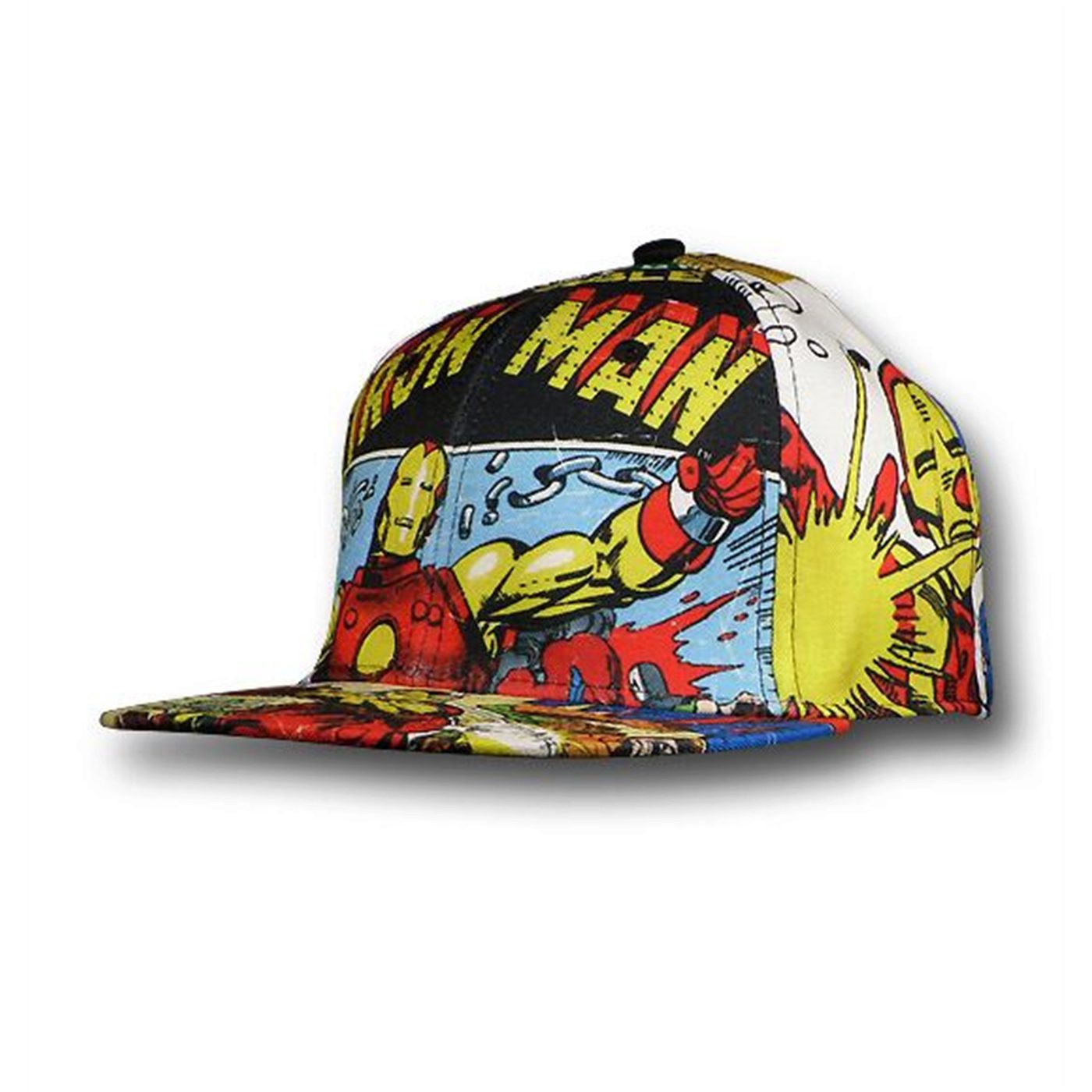 Iron Man Comic Images Baseball Cap