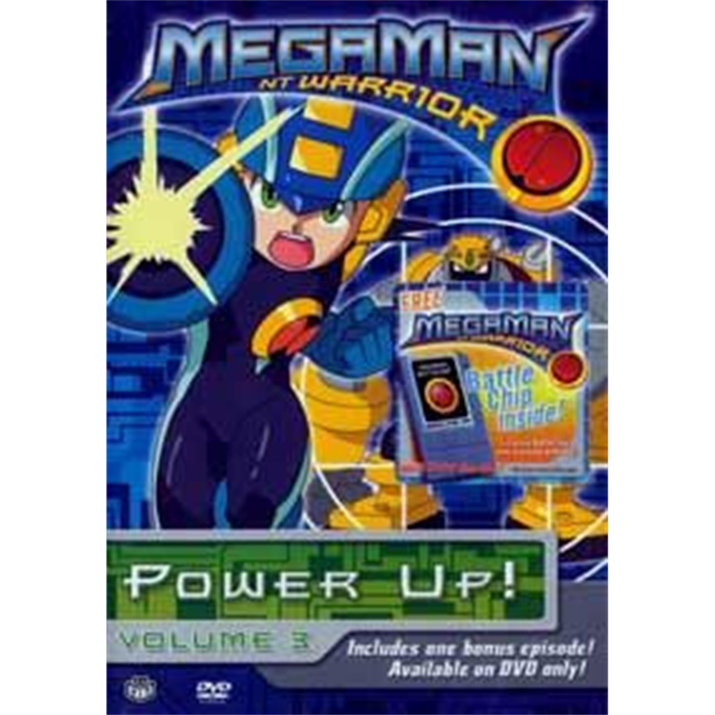 MEGAMAN NT WARRIOR  Vol. 3: Power Up! (DVD)