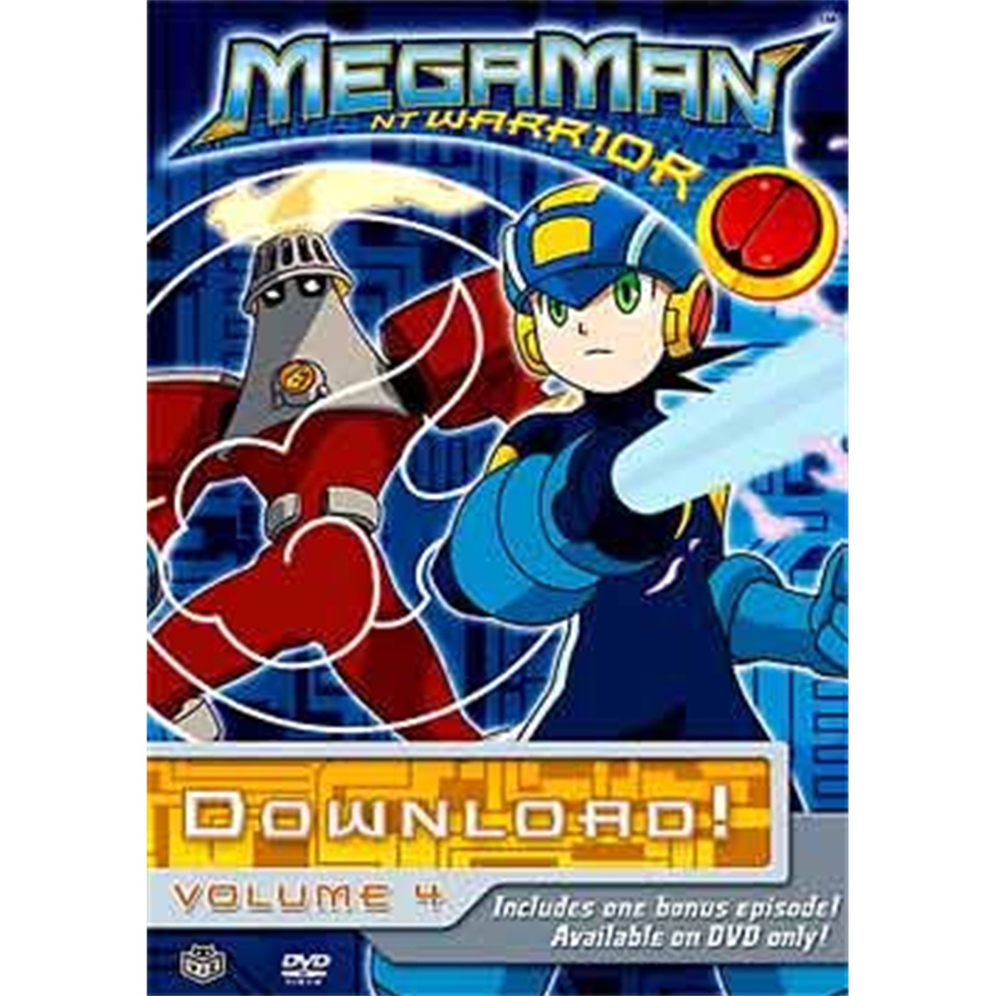 MEGAMAN NT WARRIOR  Vol. 4: Download! (DVD)