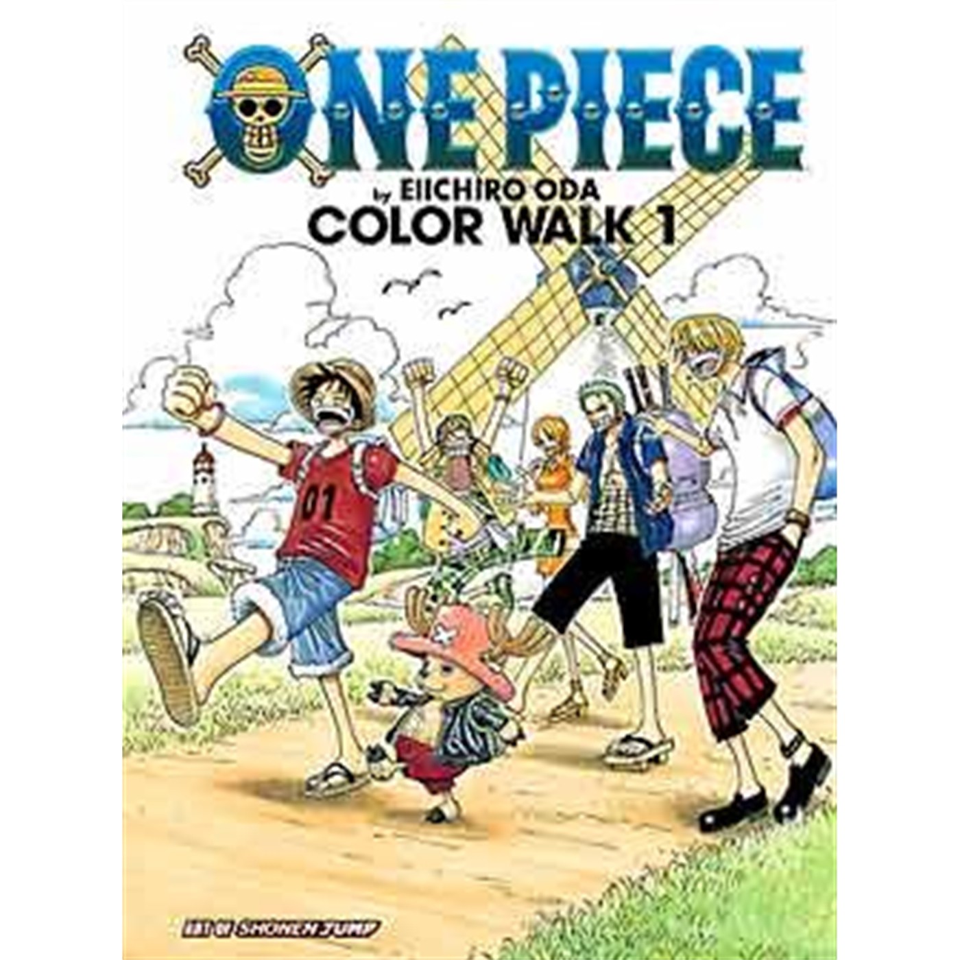 One Piece Color Walk Art Book  Vol. 1