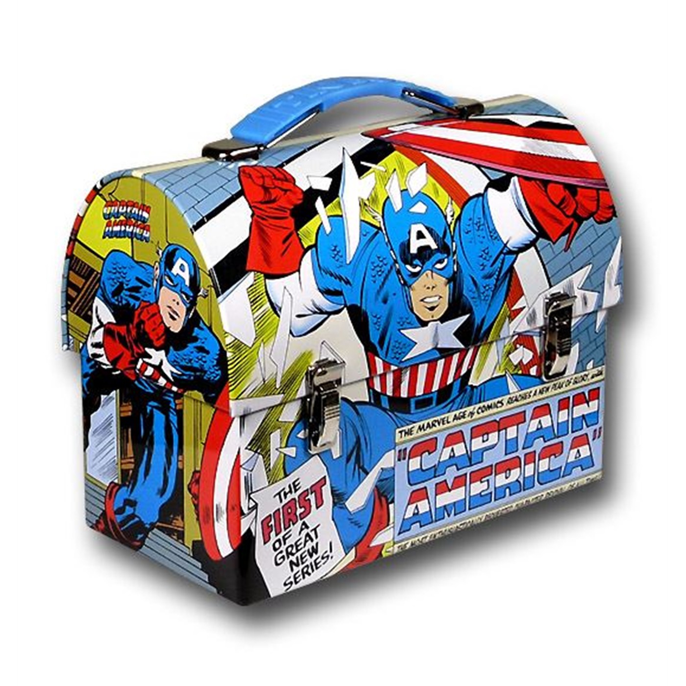 Captain America Kirby Crash! Domed Lunchbox