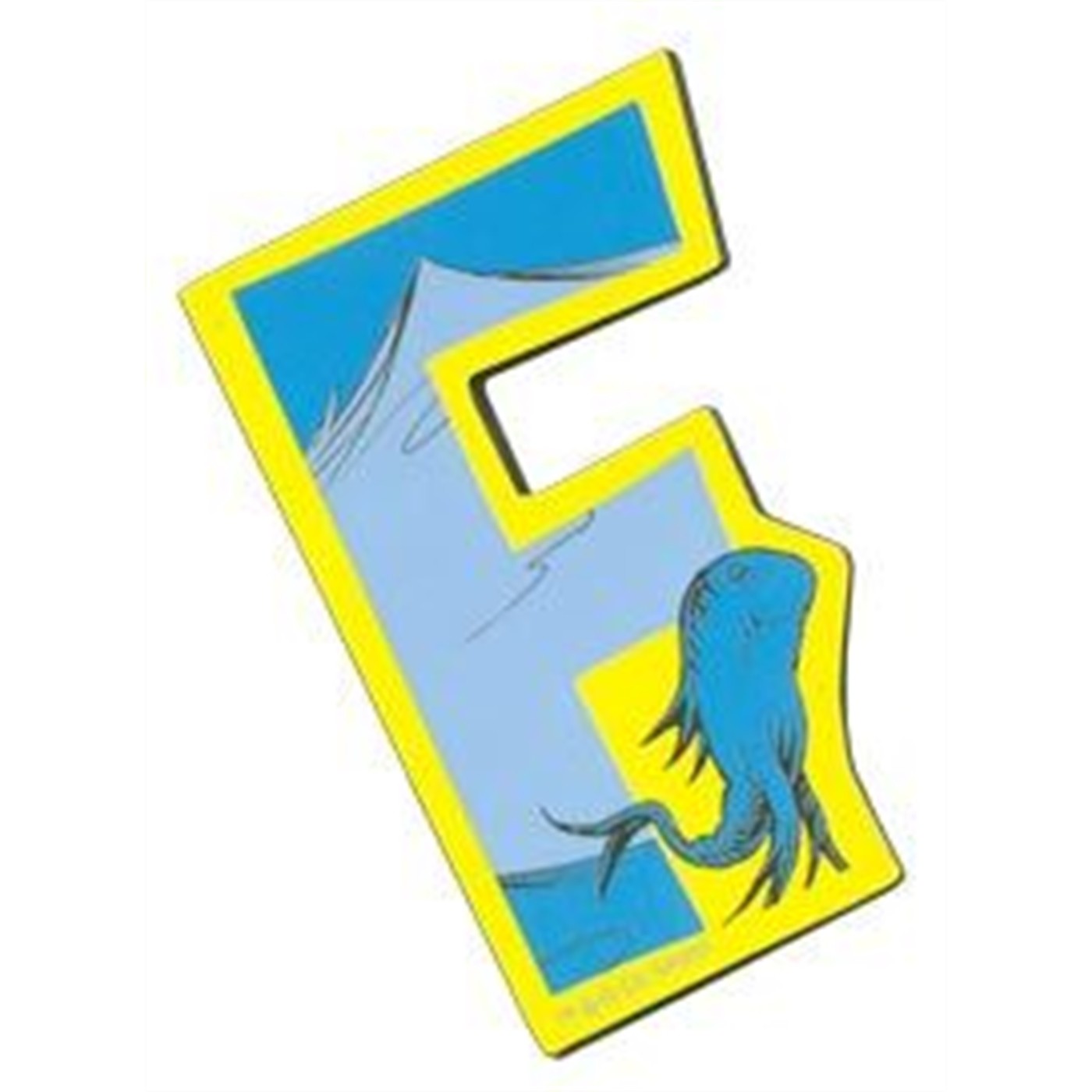 Dr. Seuss Magnet: Letter F