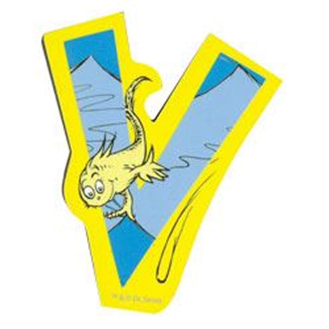 Dr. Seuss Magnet: Letter V