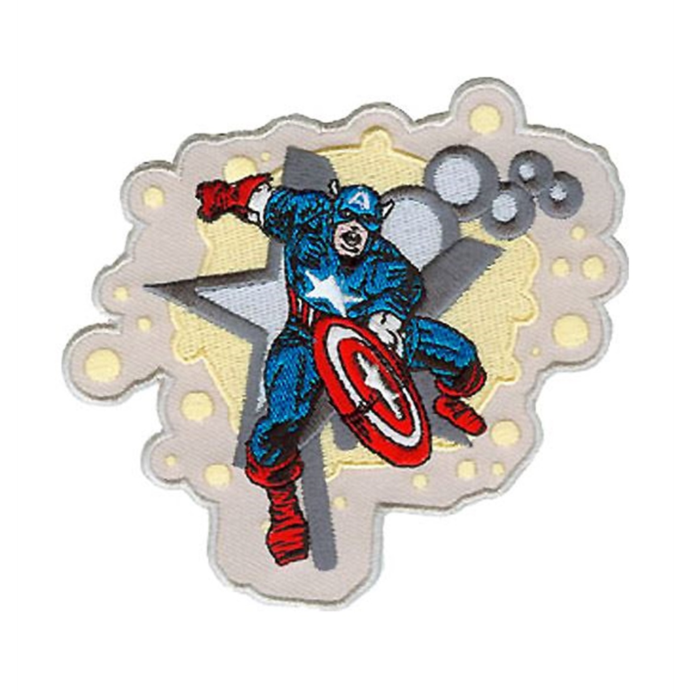 Captain America Star Retro Patch