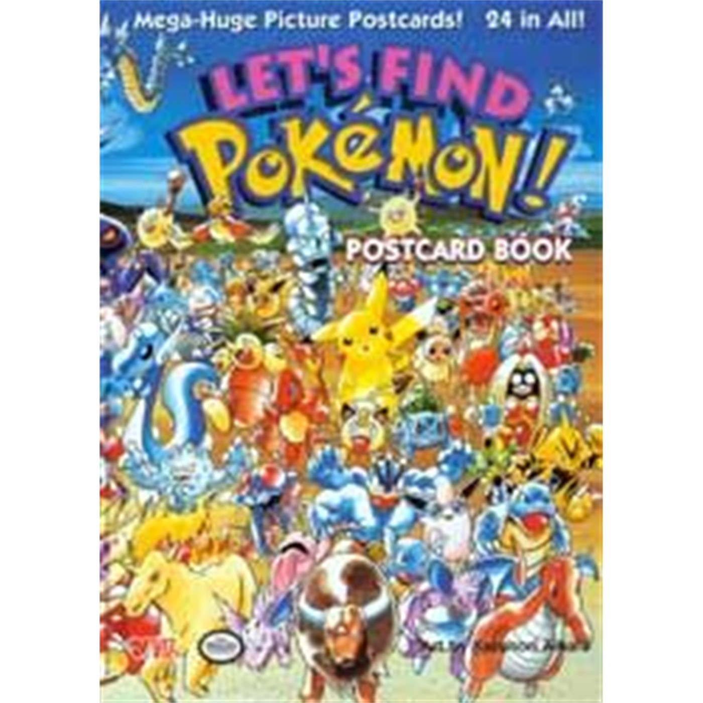 Let's Find Pokemon Postcard Book