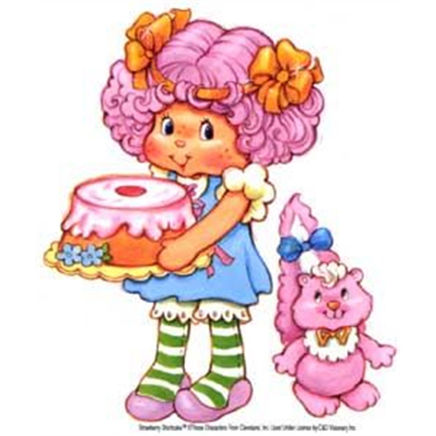 Strawberry Shortcake Sticker: Angel Cake