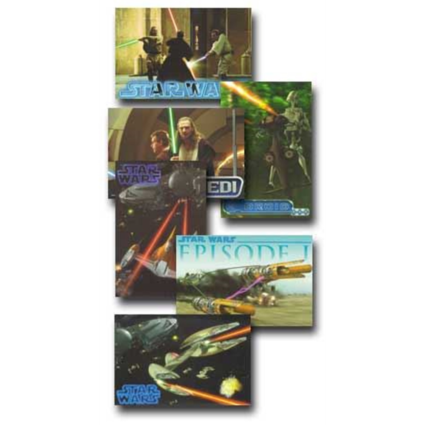 The Phantom Menace Sticker Set: Scenes